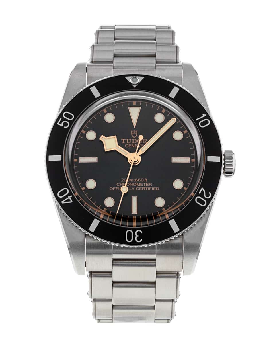 Tudor black 2025 bay watchfinder